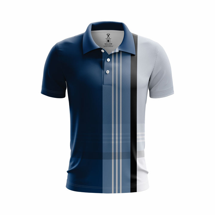 PLAID GOLF POLO