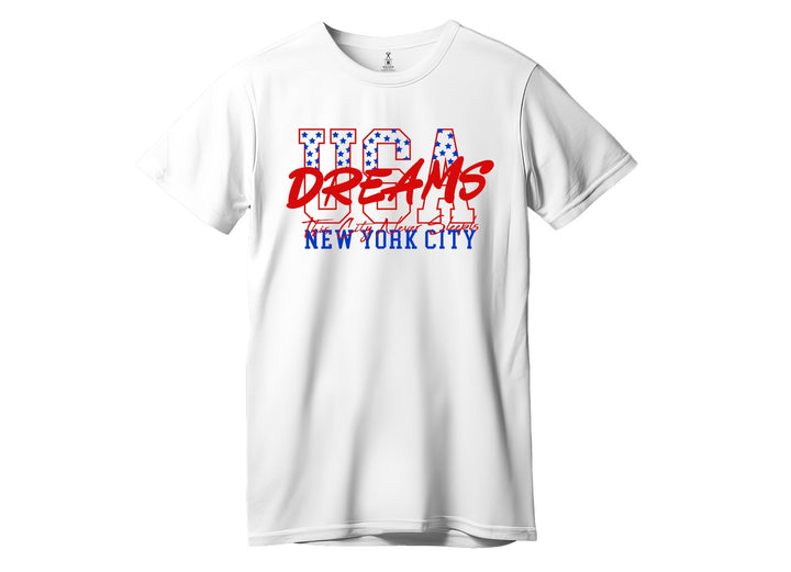 THE CITY NEVER SLEEPS T-SHIRT