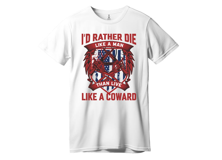 COURAGE OVER COWARDICE - T-SHIRT